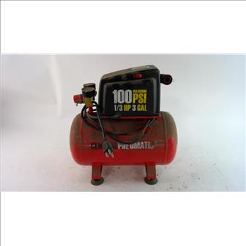 Central Pneumatic 100 PSI Air Compressor
