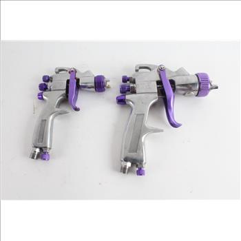 Central Pneumatic 2 Piece Professional Automotive HVLP Gravity Feed Spray Gun Kit