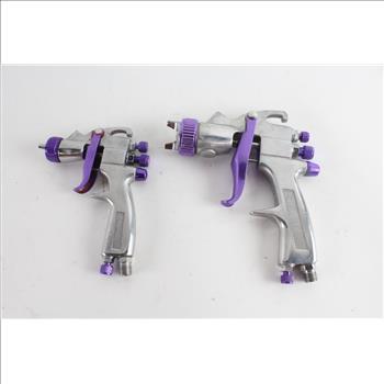 Central Pneumatic 2 Piece Professional Automotive HVLP Gravity Feed Spray Gun Kit