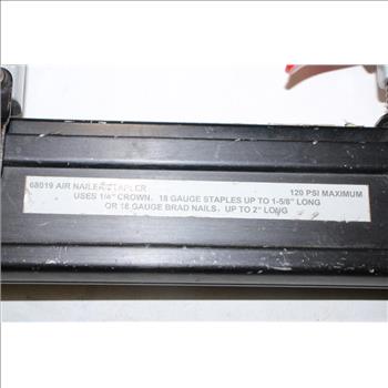 Central Pneumatic Air Nailer Stapler