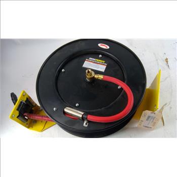 Central Pneumatic Retractable Hose Reel With 50ft Air Hose