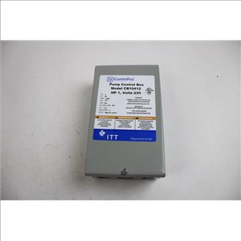 CentriPro Pump Control Box