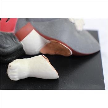 Ceramic Japanese Statues, Damaged/Need To Be Repaired, 3 Pieces