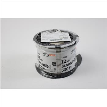 Cerrowire 12awg Standed 500 Ft.Thhn Wire