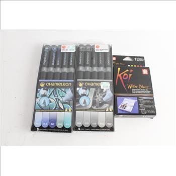 Chameleon Color Tones Markers And More, 3 Pieces