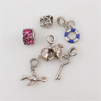 Chamilia Charms, 6 pieces