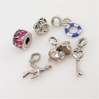 Chamilia Charms, 6 pieces