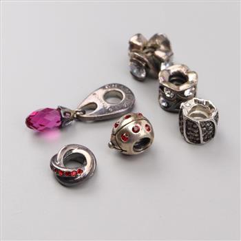 Chamilia Sterling Silver Jewelry, 6 Pieces