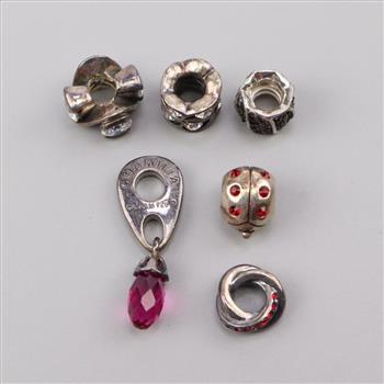 Chamilia Sterling Silver Jewelry, 6 Pieces
