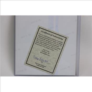 Champ Bailey 8x10 Autographed Photo With Certificate Of Authenticity