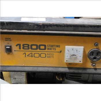 Champion 1800 Starting Watts 1400 Rated Watts