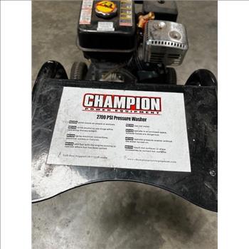 Champion 2700 PSI Gas Powered Pressure Washer