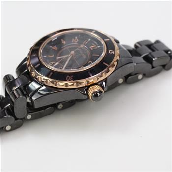 Chanel Black Ceramic Watch