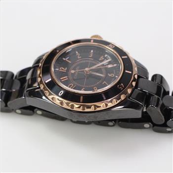 Chanel Black Ceramic Watch
