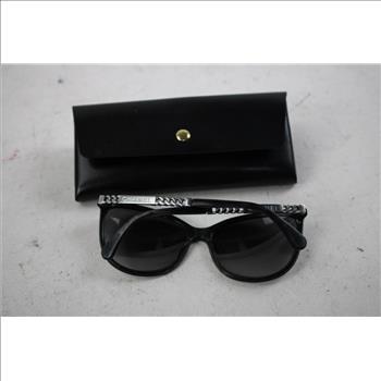 Chanel Black Polarized Sunglasses