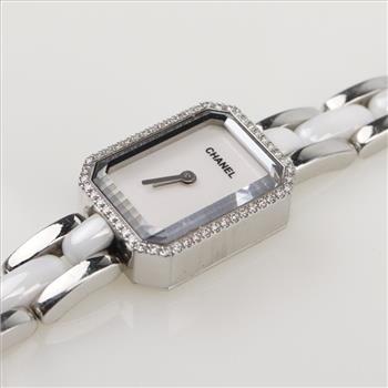 Chanel Diamond White Dial Watch - Evaluated By Our Certified Gemologist-AGS/GIA
