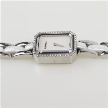 Chanel Diamond White Dial Watch - Evaluated By Our Certified Gemologist-AGS/GIA
