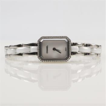 Chanel Diamond White Dial Watch - Evaluated By Our Certified Gemologist-AGS/GIA
