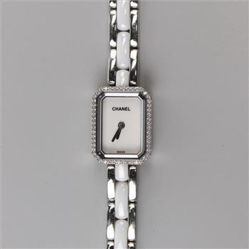 Chanel Diamond White Dial Watch - Evaluated By Our Certified Gemologist-AGS/GIA