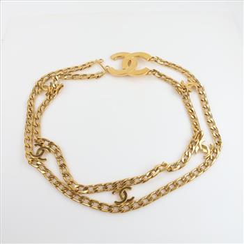 Chanel GP Vintage Multi Logo Chain Belt