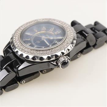 Chanel J12 Black Ceramic Watch-Evaluated By Our Certified Gemologist-AGS/GIA
