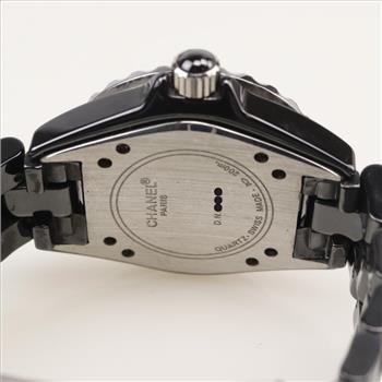 Chanel J12 Black Ceramic Watch-Evaluated By Our Certified Gemologist-AGS/GIA