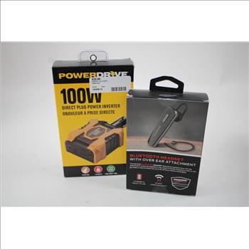 Chargers, Phone Grips, Bluetooth Headset, And More, 7 Pieces