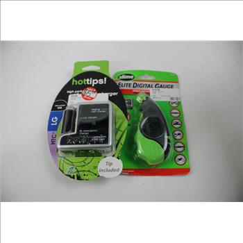 Chargers, Phone Grips, Bluetooth Headset, And More, 7 Pieces