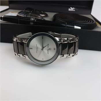 Charles Raymond Watch Belt And Pen Set