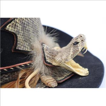 Charlie 1 Horse Custom Rattlesnake Cowboy Hat