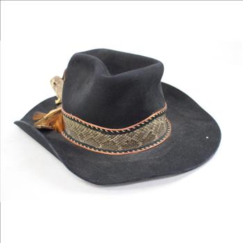 Charlie 1 Horse Custom Rattlesnake Cowboy Hat
