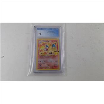 Charizard Pokemon Trading Card CGC 9