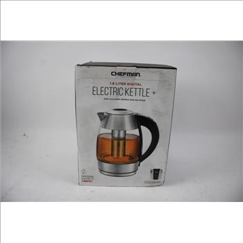 Chefman 1.8L Digital Electric Kettle+