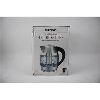 Chefman 1.8L Digital Electric Kettle+