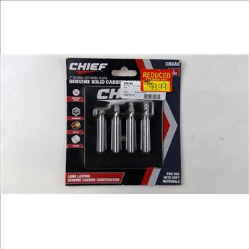 Cheif 2" Alumacut Wide Flute Burr Set