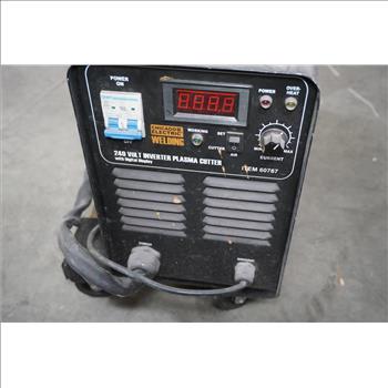 Chicago Ekectric Welding 240v Inverter Plasma Cutter