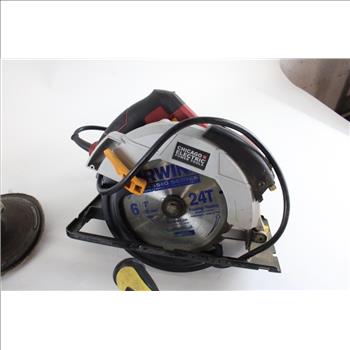 Chicago Electric Circular Saw, Sander & Double Cut Saw