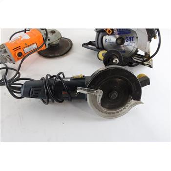 Chicago Electric Circular Saw, Sander & Double Cut Saw