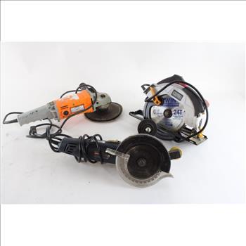 Chicago Electric Circular Saw, Sander & Double Cut Saw