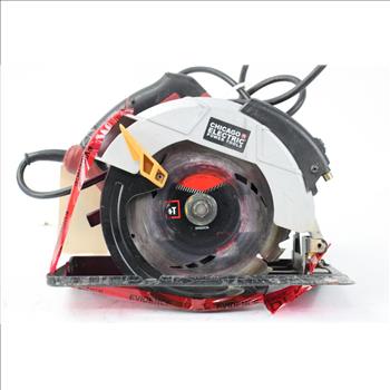 Chicago Electric Circular Saw With Laser Guide System