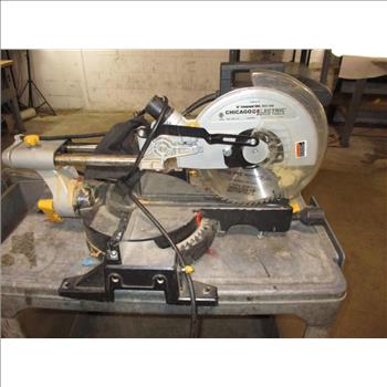 Chicago Electric Compound Slide Miter Saw
