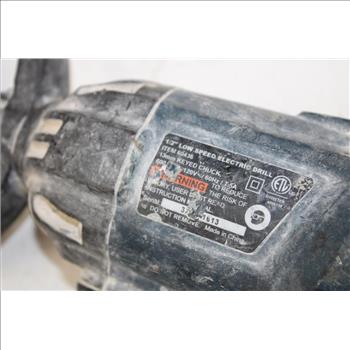 Chicago Electric Corded Low Speed Electric Drill 60436