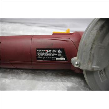 Chicago Electric Double Cut Circular Saw