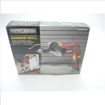 Chicago Electric Hammer Drill