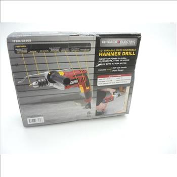 Chicago Electric Hammer Drill