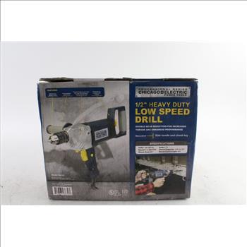 Chicago Electric Low Speed Drill