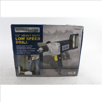 Chicago Electric Low Speed Drill