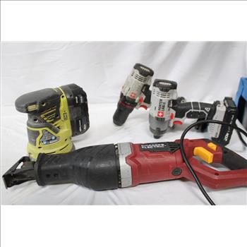 Chicago Electric Reciprocating Saw, Ryobi 5