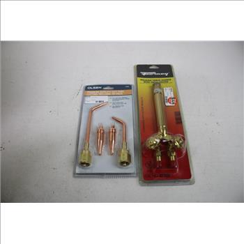 Chicago Electric Soldering Gun Kit, Welding Tips, Torch Handles, And More, 6 Pieces