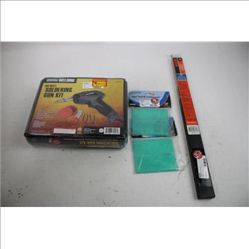 Chicago Electric Soldering Gun Kit, Welding Tips, Torch Handles, And More, 6 Pieces